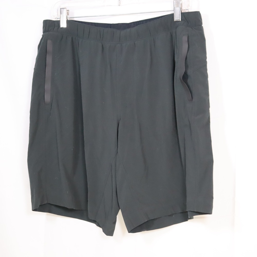 Lululemon‎ T.H.E. Short L Black Mens Athletic Gym Workout